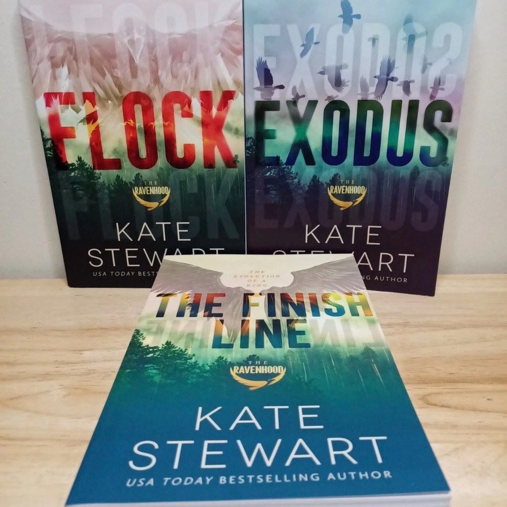 The Ravenhood Series By Kate Stewart Lot Of 3 (Paperback) : Indie : Very Good
